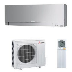 Climatiseur Mitsubishi-Electric mural design argent