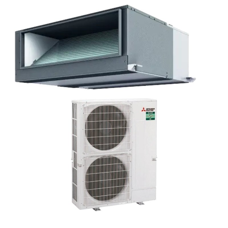 Climatiseur gainable Power inverter haute pression Mitsubishi-Electric