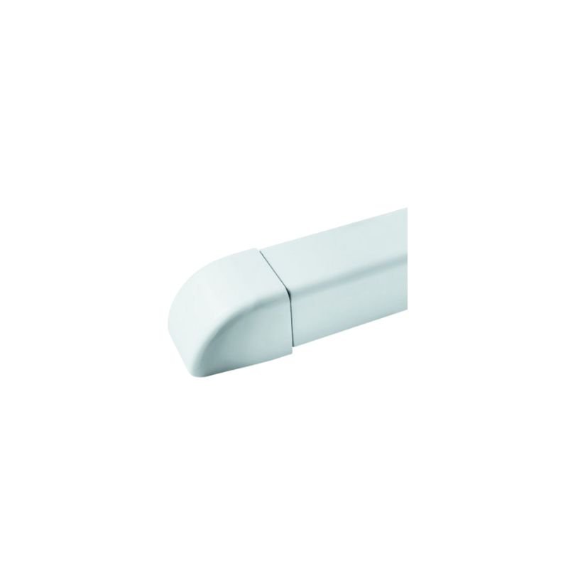Bouchon pour goulotte 80x60 mm