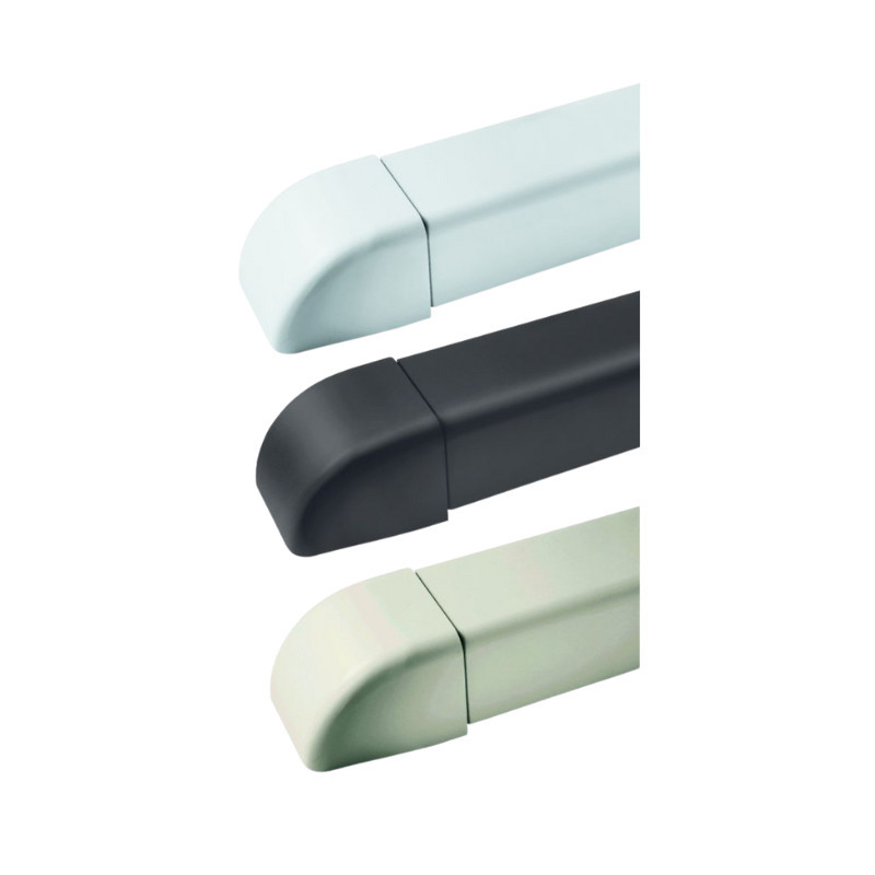 Bouchon pour goulotte 80x60 mm