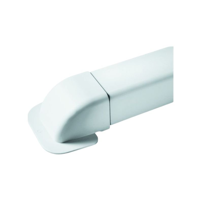 Sortie de mur pour goulotte 80x60 mm