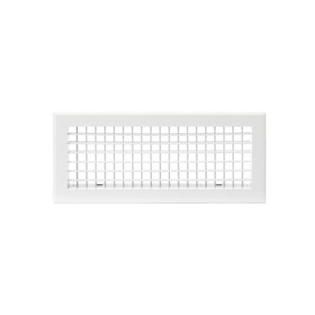 Grille de soufflage double déflexion