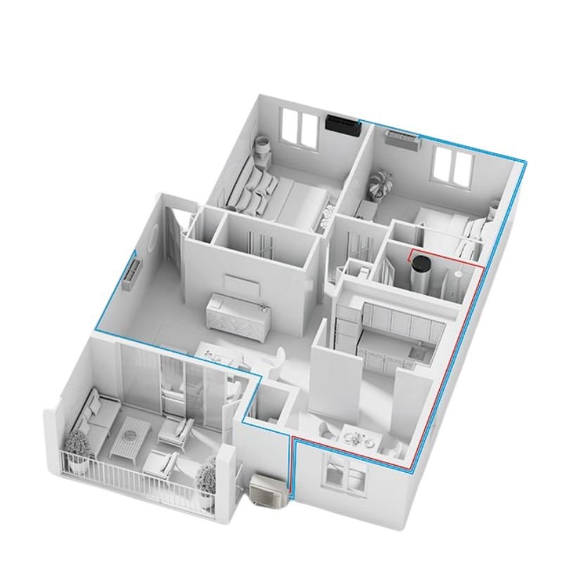Unité extérieure multi + Daikin MWXM-A9