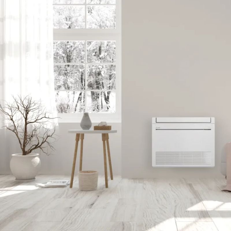 Climatiseur console design + Mitsubishi-Electric