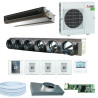 Pack Gainable Mitsubishi 110-130m² - 4 zones - 6x200 - RT2000
