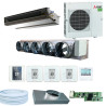 Pack Gainable Mitsubishi 70-90m² - 4 zones - 5x200 - RT2012