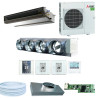 Pack Gainable Mitsubishi 70-90m²  - 3 zones - 4x200 - RT2000