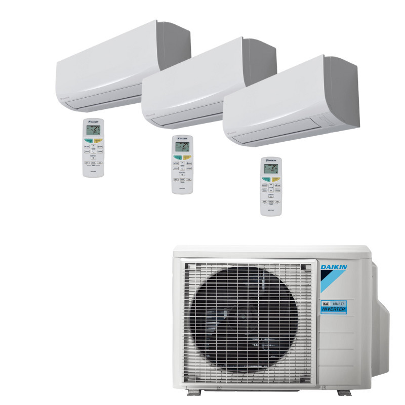 Tri Split Daikin Sensira 3MXF52A + CTXF20F + CTXF20F + CTXF20F