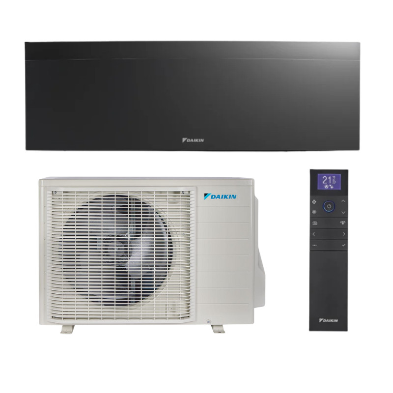Climatiseur mural Emura 3 optimised heating Daikin 3 kw noir