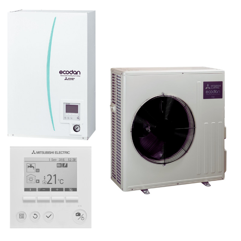 Ecodan eco inverter+ 3 Hyper Heating - 3.0 KW (ERSD-VM6D + SUZ-SHWM30VAH)