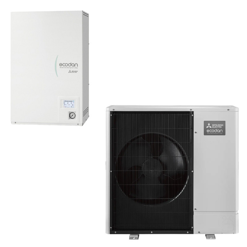 Ecodan Power Inverter Silence R290 - 10.0 KW - 380V (ERPX-YM9E + PUZ-WZ100YAA)