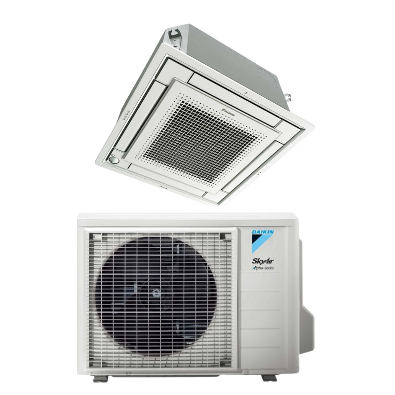 Climatiseur cassette 4 voies 600x600 Alpha-Series Daikin 6 kw