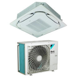 Climatiseur cassette 8 voies round flow Alpha-Series Daikin FCAG / RZAG-N 14 kw - 220v