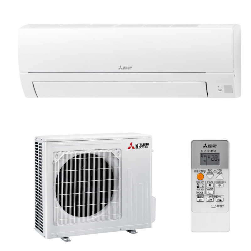 Climatiseur mural essentiel Mitsubishi-Electric - 5.0 KW (MSZ-HR50VF + MUZ-HR50VF)