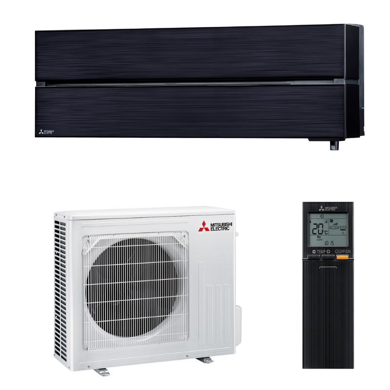 Climatiseur mural design premium Mitsubishi-Electric - 3.5 KW - Noir (MUZ-LN35VG2 + MSZ-LN35VG2B)