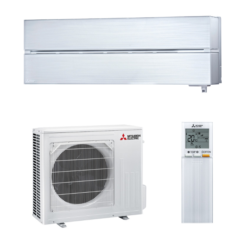 Climatiseur mural design premium Mitsubishi-Electric - 6.0 KW - Blanc perle  (MUZ-LN60VG2 + MSZ-LN60VG2V)