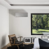 Climatiseur mural design  Mitsubishi-Electric - 2.5 KW - Argent (MSZ-EF25VGKS + MUZ-EF25VG)