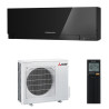 Climatiseur mural design  Mitsubishi-Electric - 3.5 KW - Noir (MSZ-EF35VGKB + MUZ-EF35VG)