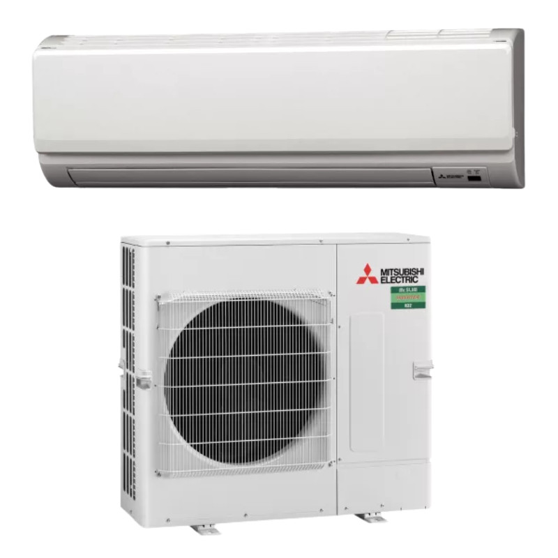 Climatiseur mural tertiaire inverter Mitsubishi-Electric - 10.0 KW - 380V (PKA-M100KA2 +  PUZ-M100YKA2)