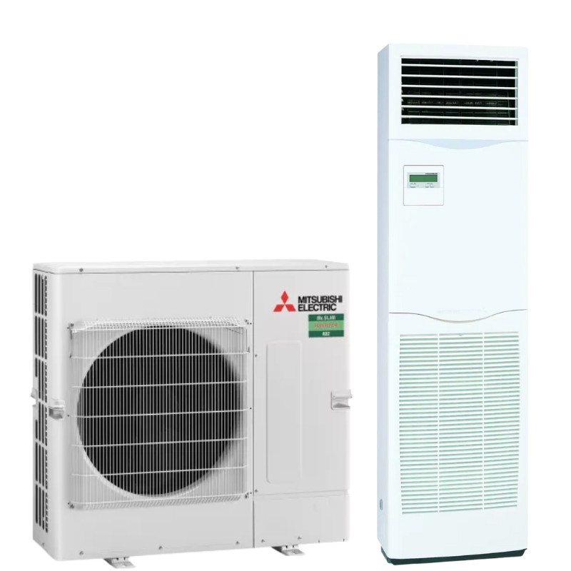 Climatiseur console Armoire inverter Mitsubishi-Electric - 10.0 KW - 220V (PSA-M100KA +  PUZ-M100VKA2)