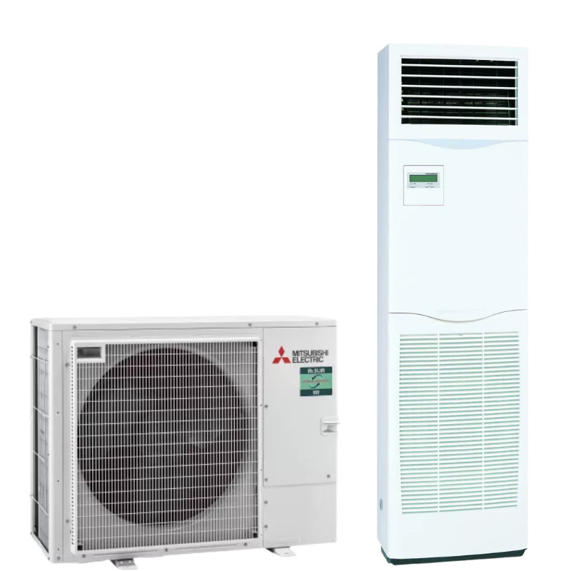 Climatiseur console Armoire Power inverter Mitsubishi-Electric - 14.0 KW - 380V (PSA-M140KA +  PUZ-ZM140YDA)