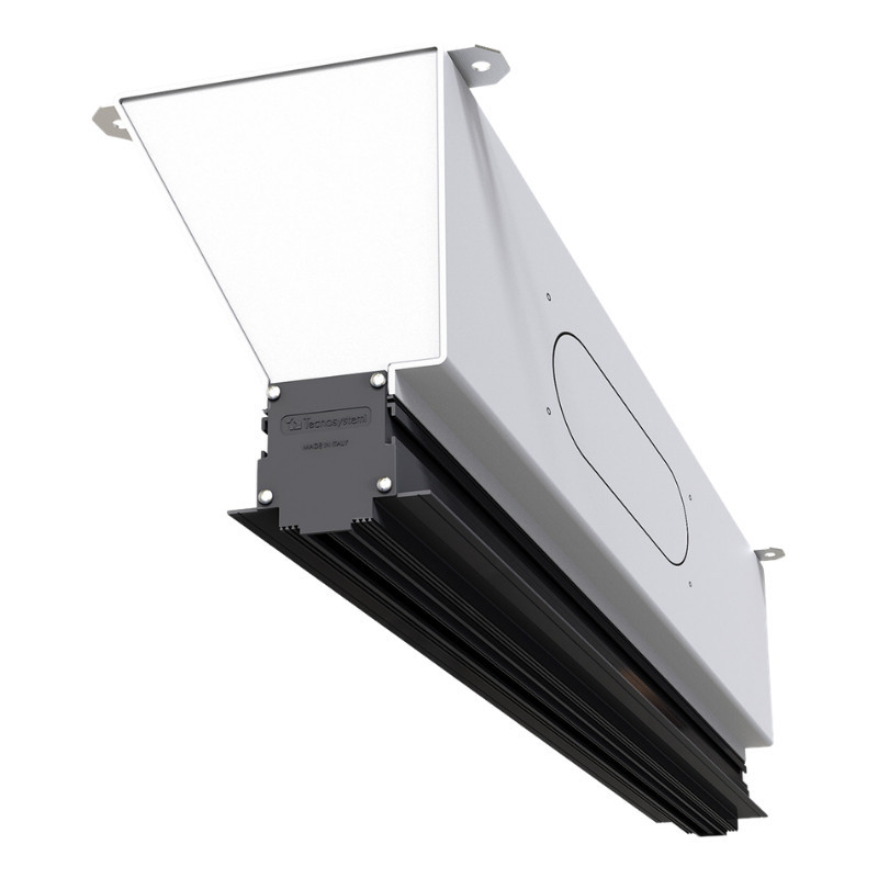 Diffuseur linéaire Invisiline + plénum