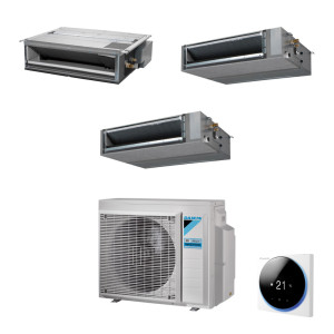 Multisplit Daikin gainable 8kw 4MXM80A8 + FDXM25F9 + 2x FBA35A9