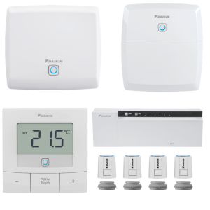 Kit régulation plancher chauffant réversible Daikin Home Controls 4 zones