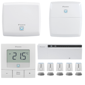Kit régulation plancher chauffant réversible Daikin Home Controls 5 zones